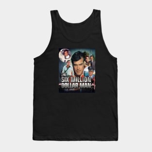 Six Million Dollar Man Lee Majors 70s Tv Tank Top